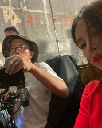 Vivian近日忙於拍攝主演兼監製的電影《孤味》。