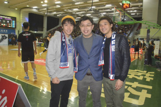 李逸朗、沈慧林和黃又南出席腕表發佈會及《東南亞職業籃球聯賽（ABL）》。