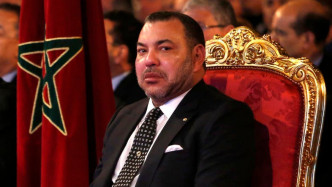 摩洛哥國王穆罕默德六世。AP圖片