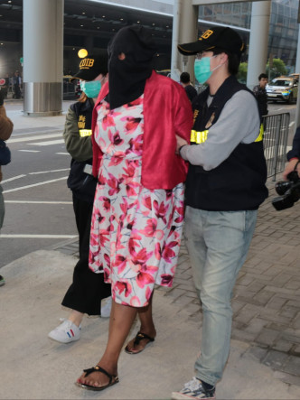 海關在機場拘捕南非來港女子。