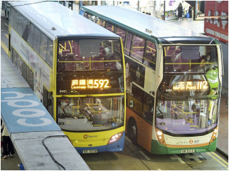 政府表明暂无意大改革巴士票价调整机制。资料图片