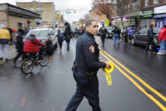 美国新泽西州泽西市发生枪击案。AP图片