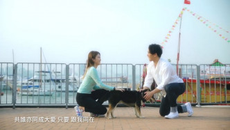 龐景峰找來愛犬Soda拍MV，他直言對方很難控制，足足拍了兩日！
