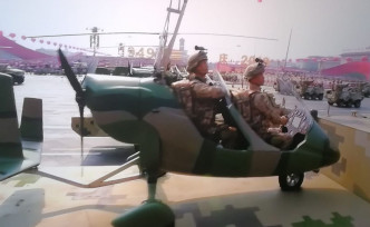 特战兵小型直机，首次公开展示。