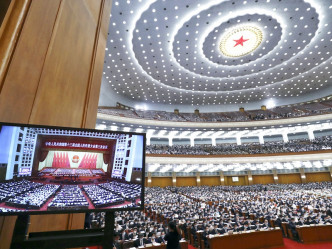 全国人大会议今早在北京开幕。新华社