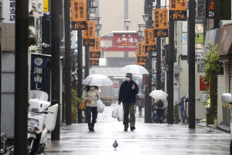 日本疫情繼續擴大。AP圖片