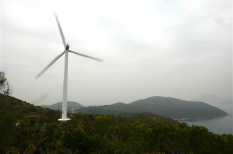 環境局稱發展離岸風電成本高。資料圖片