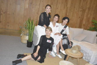 彭秀慧邀請到好友周家怡、廖子妤及余香凝擔任嘉賓。