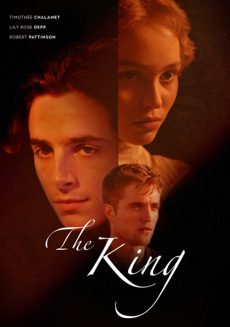 二人於2018年拍攝電影《The King》時撻着。
