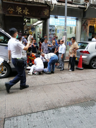 ‎有診所的醫生及護士到場急救。香港突發事故報料區Din Chan