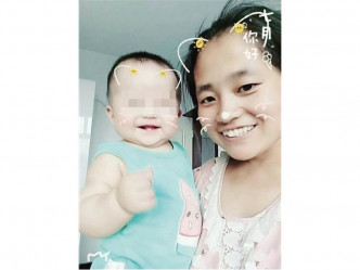 一名內蒙女老師車禍瞬間推開兩名學生，自己被撞身亡，留下一歲未夠的女兒。(網圖)