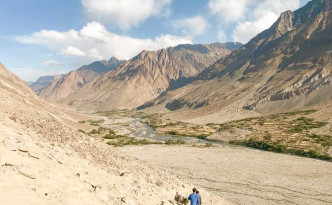 庞吉夏河谷以天然屏障地形闻名，90年代的塔利班与80年代的苏联都无法攻下。网络图片