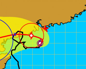天文台指下午六时前改挂八号波机会较低。