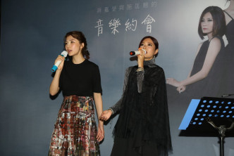 蔣嘉瑩與師妹施匡翹晚上舉行音樂會