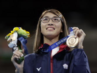 黃筱雯在女子拳擊51公斤量級奪得銅牌。REUTERS