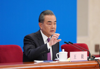 王毅称，一个中国原则是中美关系的政治基础，是不可逾越的红綫。新华社图片