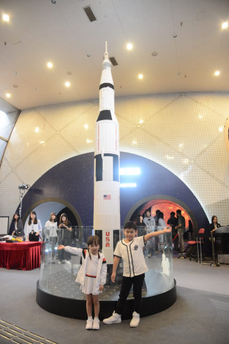 展覽以嶄新手法展示太空科技。