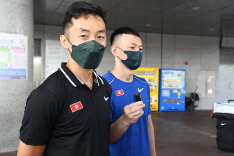 曹星如指近期看到香港運動員在奧運的表現深受感動。 本報記者攝