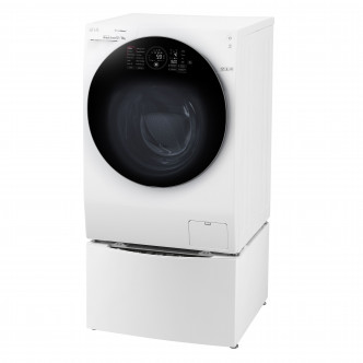 新推出的TwinWash洗衣機，同樣為每件衣物快速回復最佳狀態，其中AI智能洗衣機，採用Steam+蒸氣技術，去除99.9% 的致敏原。