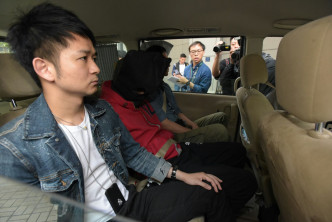  警方拘捕一名46岁姓梁的男子。黄文威摄