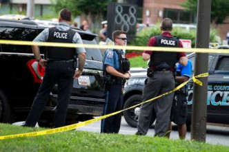 馬里蘭州報館發生槍擊事件，5死20傷。AP