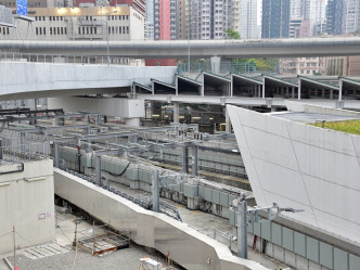 港鐵沙中線紅磡站曾爆出剪鋼筋醜聞。資料圖片