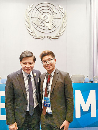 Calvin曾到泰國曼谷參與「第二屆未來領袖和平峰會」。