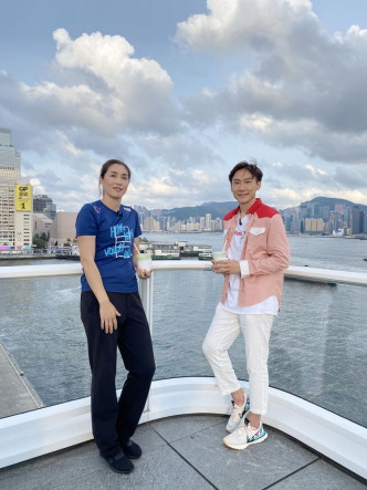 孫玥與Patrick Sir暢談在香港的生活。
