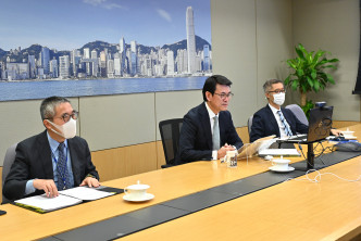 邱腾华今日出席第五届中国香港—东南亚国家联盟经贸部长会议。政府新闻处图片