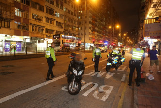 警方到场调查。徐裕民摄