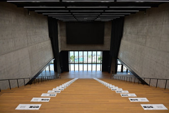 大台阶可用作举办演讲或放映会。政府新闻处图片