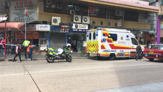路人受傷送院。網民Samuel Ng‎圖片