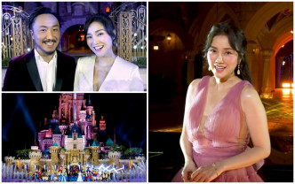 谢安琪和郑中基为「Disney+香港启动庆典」出任演出嘉宾。