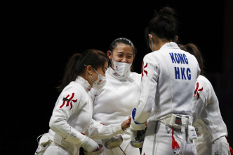 女子重剑队力战之下，以奥运团体赛世界第七的成绩毕业。 Reuters