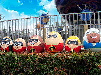 《超人特工隊》的小麗、小衝和積積等更是今年首度登場。香港迪士尼圖片