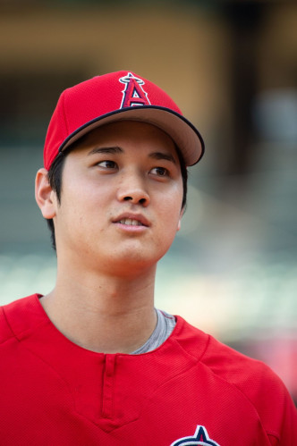 現時效力美國洛杉磯天使隊棒球手大谷翔平第3位。