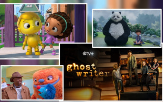 Apple TV+ 秋季儿童节⽬ 4 ⼤精选，分别有《Doug Unplugs》、《Stillwater》、《幽灵写⼿》及《欢乐⼩帮⼿》第⼆季。