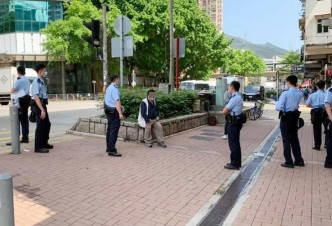 警方到場了解。 香港突發事故報料區FB圖
