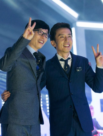 劉在錫及柳熙烈曾一同合作綜藝《Two Yoo Project - Sugar Man》。