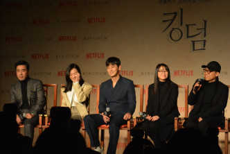 Netflix首部韩国原创剧集《李尸朝鲜》今午在首尔一酒店举行大型亚太区记者会。