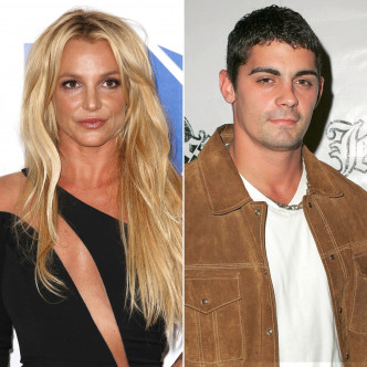 Britney和第一任老公Jason Alexander。