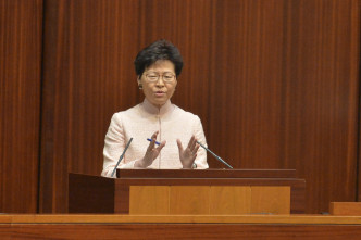 林郑月娥表示，会重新审视到立法会短问短答是否仍有意义。 资料图片