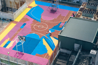 今年增設「Own Your Court」活動，讓大眾投選心水籃球場設計。 公關圖片