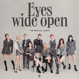 TWICE今年10月推出《EYES WIDE OPEN》。