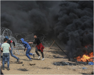 冲突中至少造成3名巴勒斯坦人死亡。 AP