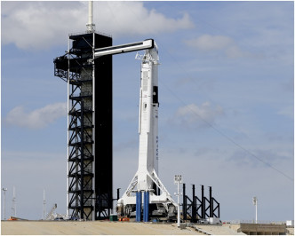 獵鷹9號 SpaceX 火箭。AP