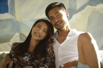 陈展鹏与林夏薇于17年剧集《乘胜狙击》饰演情侣。