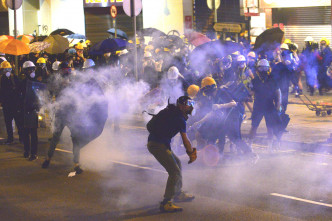 本港的示威冲突不断。资料图片