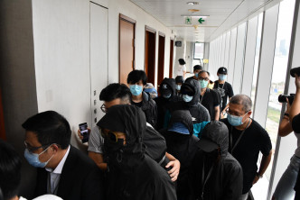 在深圳被羈押港人家屬會見傳媒