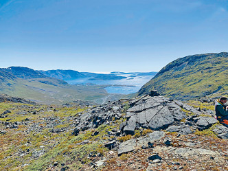 格陵蘭礦業公司去年七月發布的科瓦內灣照片。